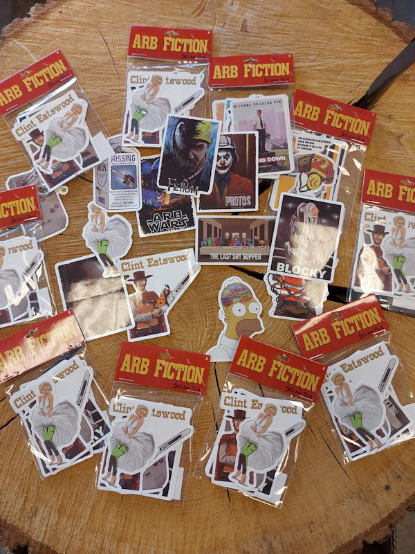 ARB FICTION Sticker Pack