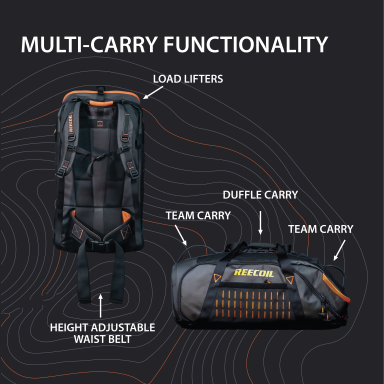 Reecoil Batwing Kit Bag – 60 Liter