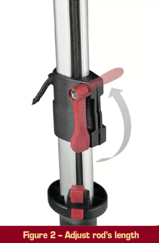 Helium stångsekatör