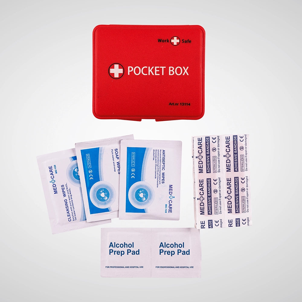 Pocket Box – Litet Första hjälpen Kit