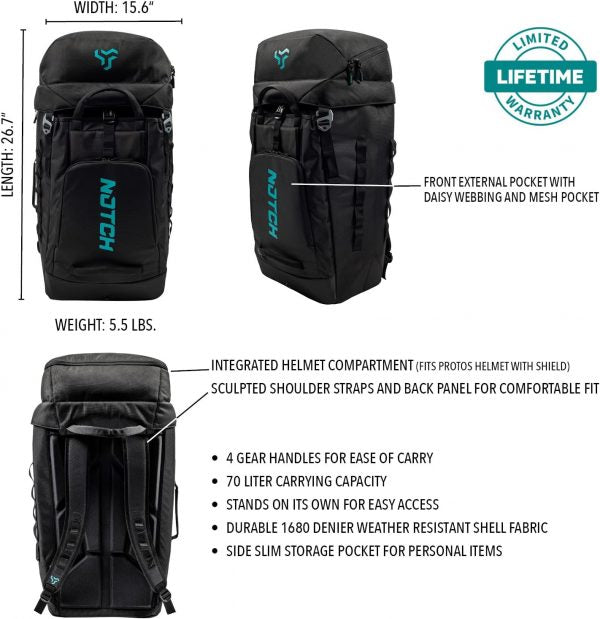 Notch 70 Litre Hauler Kit Bag