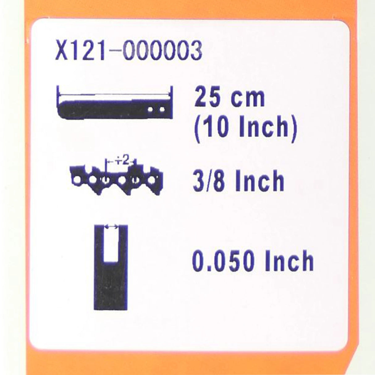 Echo CS260TES svärd (10″) 25cm