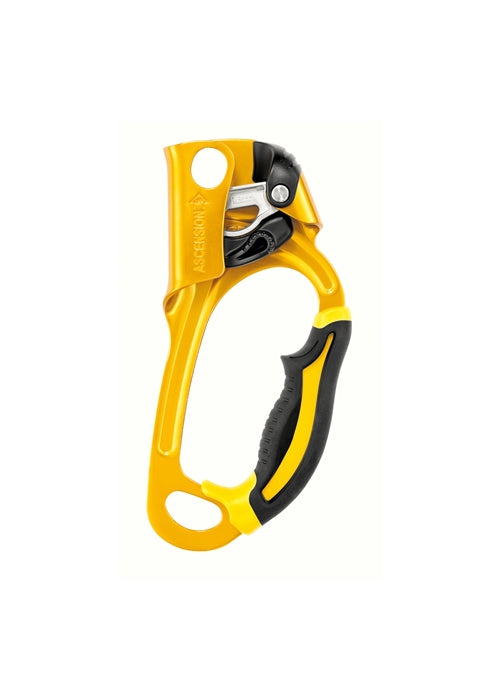 Petzl Ascension handascender monterad på klätterrep för SRT-uppstigning