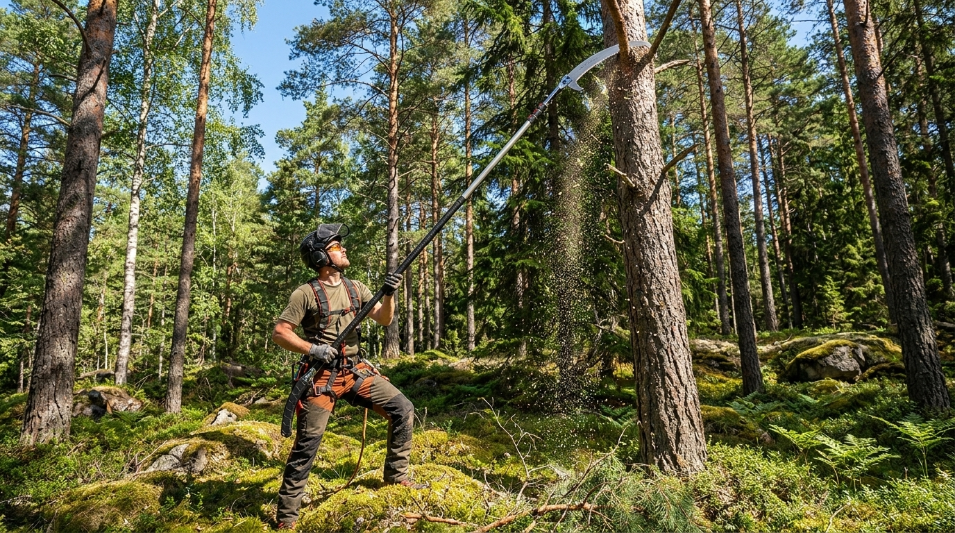 Stångsåg för arborister