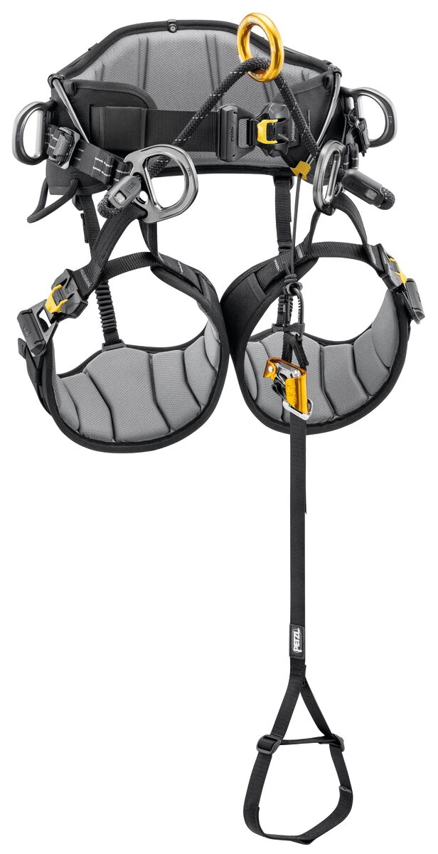Petzl KNEE ASCENT Kit - integration med sele