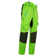 Arbortec Breatheflex Pro Vented sågskyddsbyxor i lime, framsida