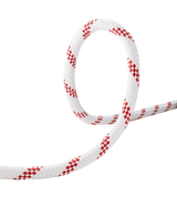 Edelrid Static Low Stretch 11mm Rep 50m - Vit/Röd