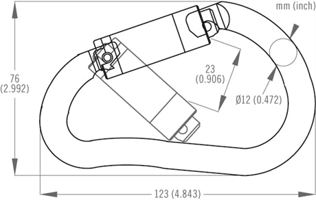 DMM Steel Boa HMS Locksafe