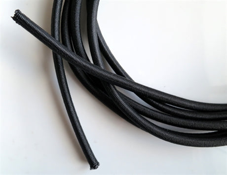 RobLine Gummicord, 4mm, Black