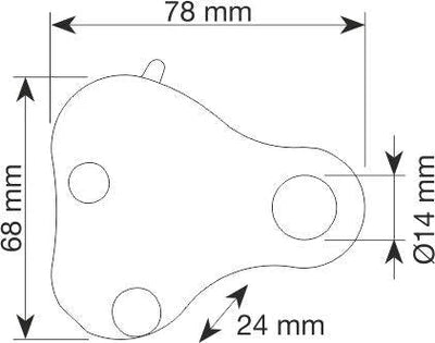 Camp Safety Lift Repklämma