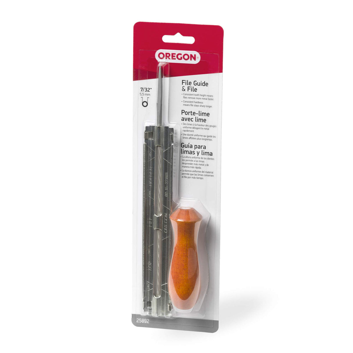 Oregon - Rundfil med mall