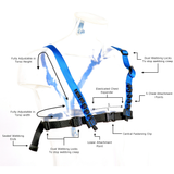 Cambo Chest Harness for SRT Climbing
