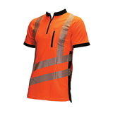 TreeHog Kortärmad T-shirt Hi-Vis Orange